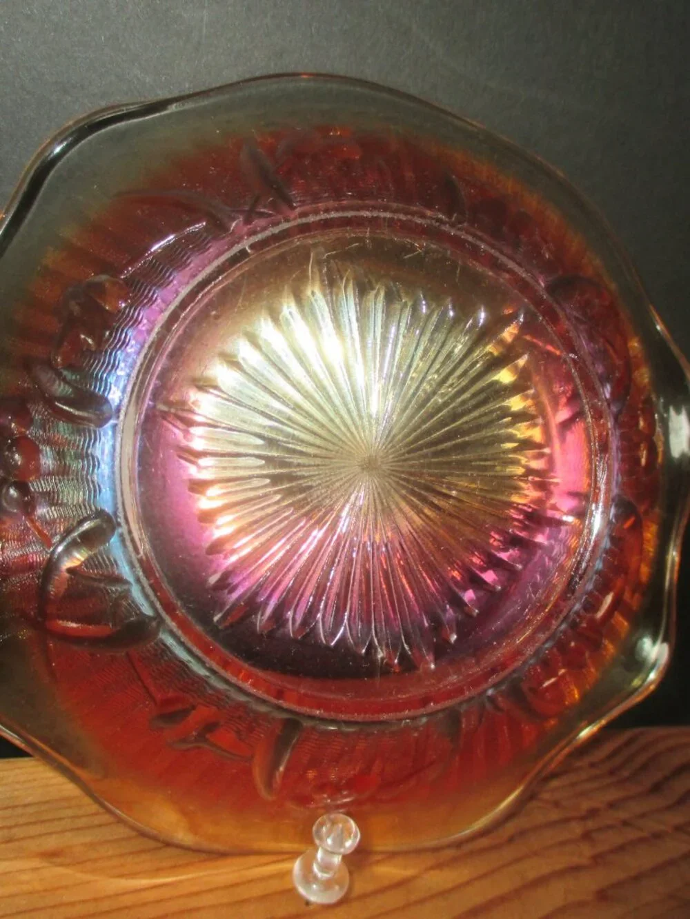 IRIS & HERRINGBONE MARIGOLD RUFFLED SMALL BOWLS